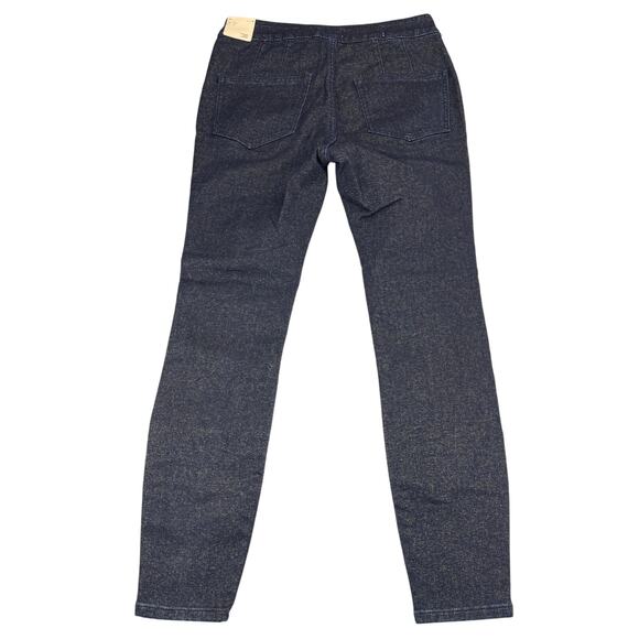 NWT PILCRO Anthropologie Pilcro Shimmer High Rise Denim Legging Size 27 - Picture 4 of 7